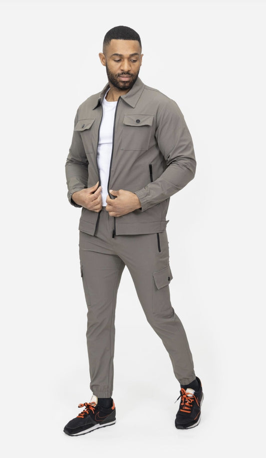 ensemble homme cargo veste